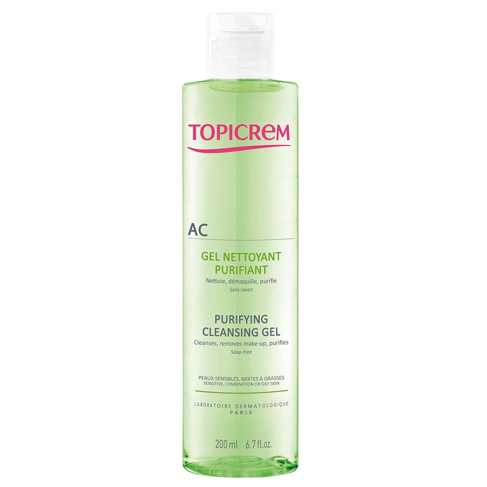 Topicrem AC Combination to Oily skin Ac Purifying Cleansing Gel Combination To Oily Skins 200ml