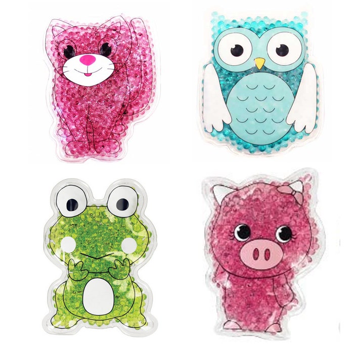 Cold/hot Pack Bruises Pains Animal Pattern Thera Pearl Kids Kids Collection Animaux TheraPearl