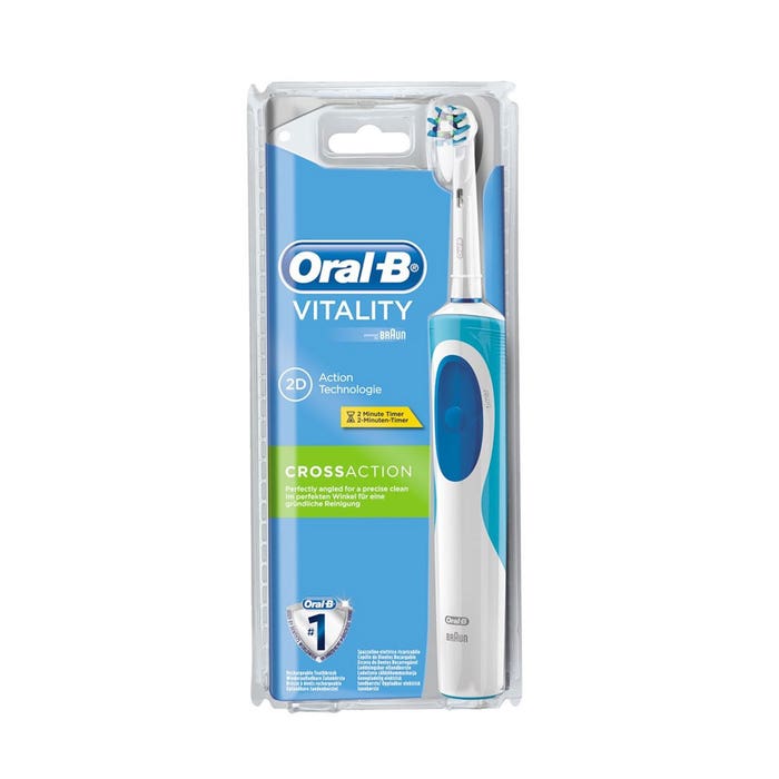 Oral B Vitality Crossaction Rechargeable Electric Toothbrush Oral-B
