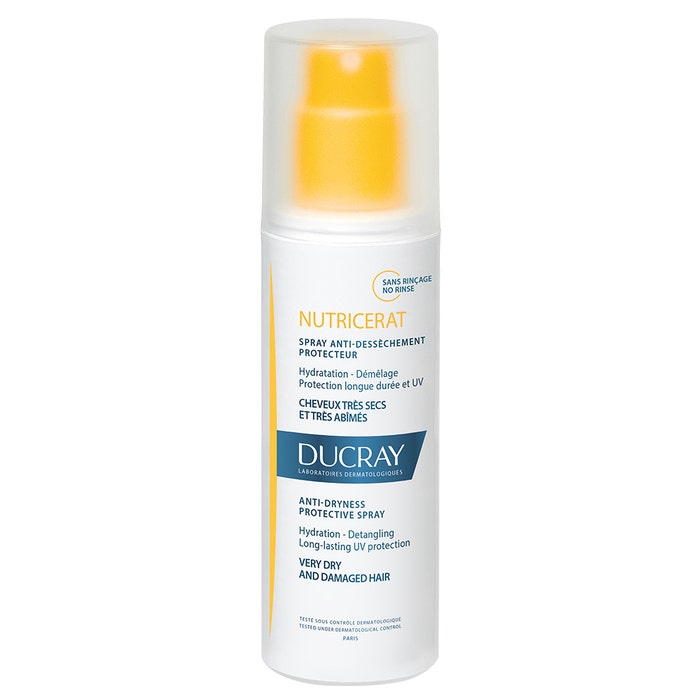 Anti Dryness Protective Spray Very Dry And Damaged Hair 75ml Nutricerat Ducray