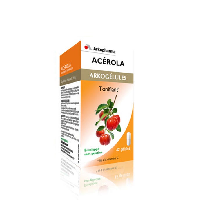 Arkopharma Arkogelules Acerola 42 Capsules