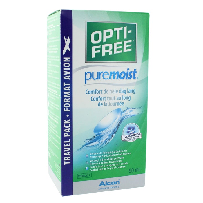 Opti-Free Pure Moist Multi-Function Decontamination Solution 90 ml Alcon