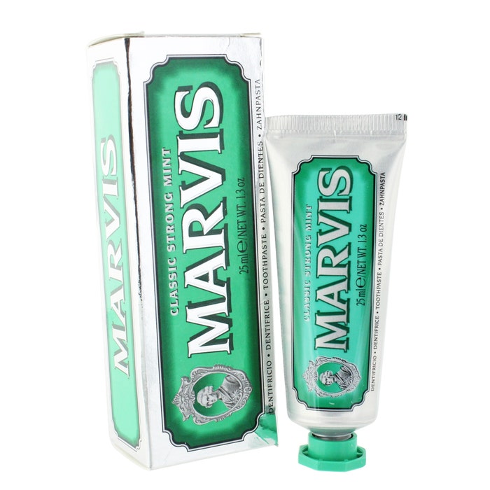 Toothpaste Color Code Marvis Marvis Classic Strong Mint Classic Strong Mint Toothpaste 25ml - Easypara