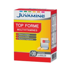 Juvamine Top Forme Multivitamines 23 Actifs 30 Comprimés