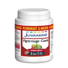 Juvamine Red Vine Blackcurrant Light Legs 90 Tablets