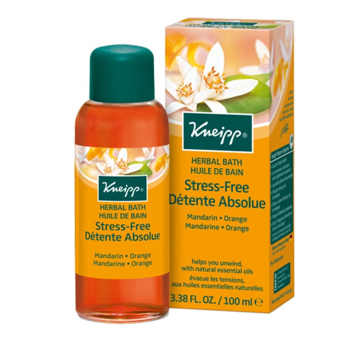 Kneipp Herbal Bath Stress Free Mandarine Orange 100 ml