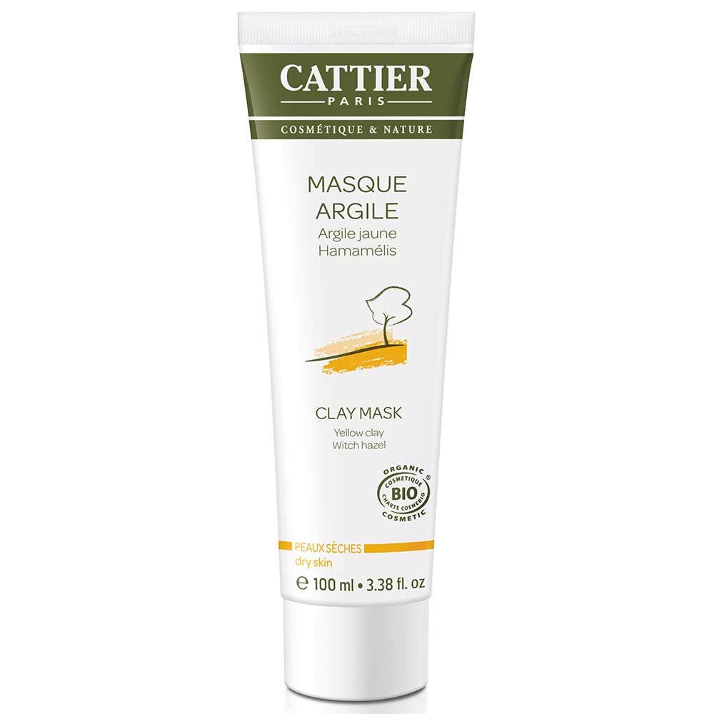 Cattier Yellow Clay Mask Dry Skin 100ml