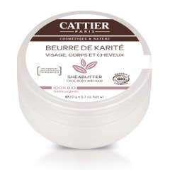 Cattier Beurre De Karite Shea Butter 100% Organic Face Body And Hair 20g