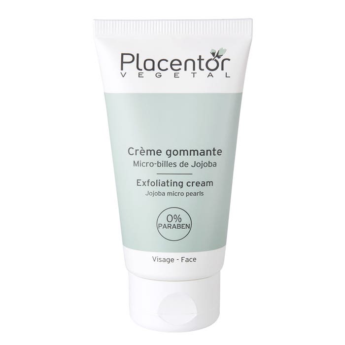 Placentor Végétal Exfoliating Face Cream With Jojoba Micro Pearls 50ml