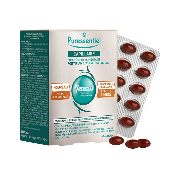 Puressentiel Strong Nails And Hair X 60 Capsules
