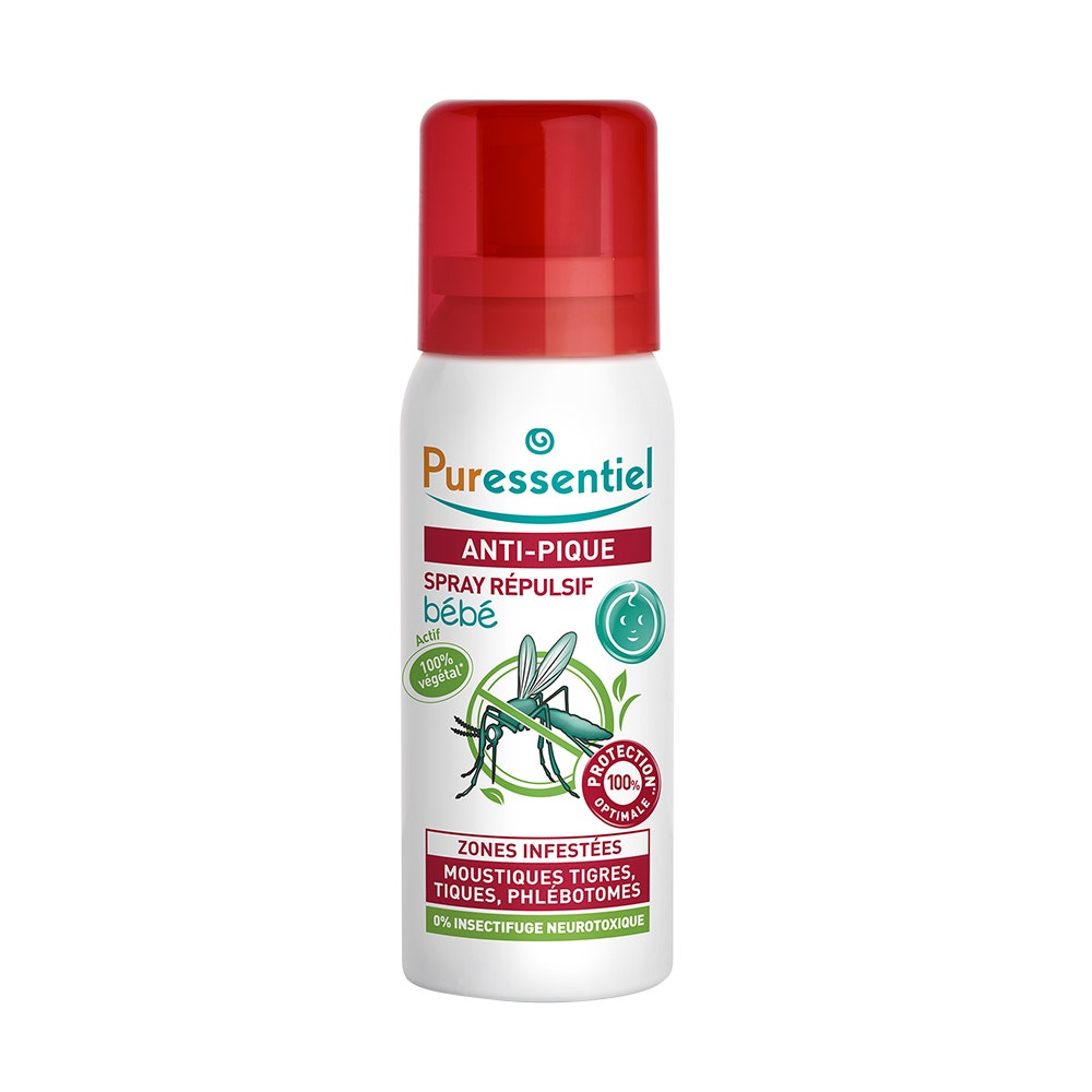 Puressentiel Repellents Puressentiel Soothing And Repellent Mosquito Spray For Babies 60ml