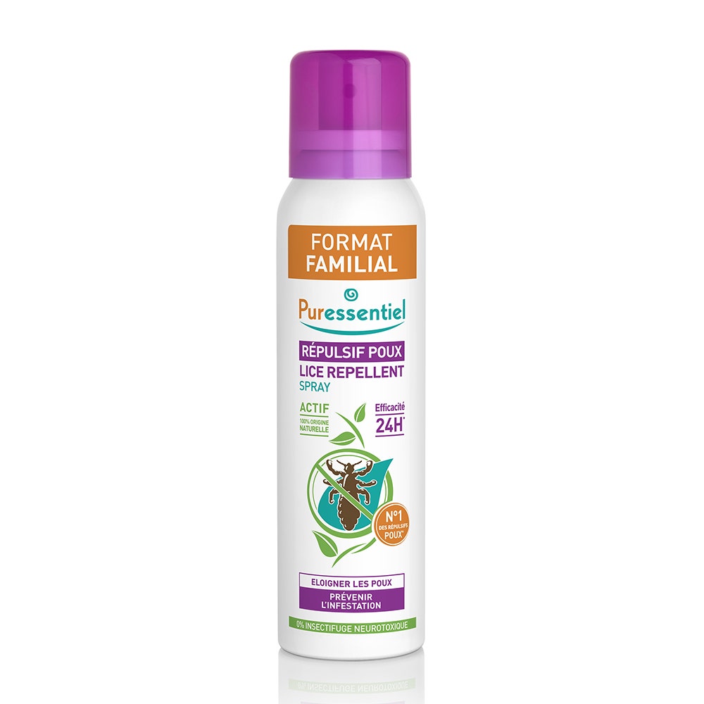 Puressentiel Anti-Lice Lice Repellent Spray Family Size 200 ml