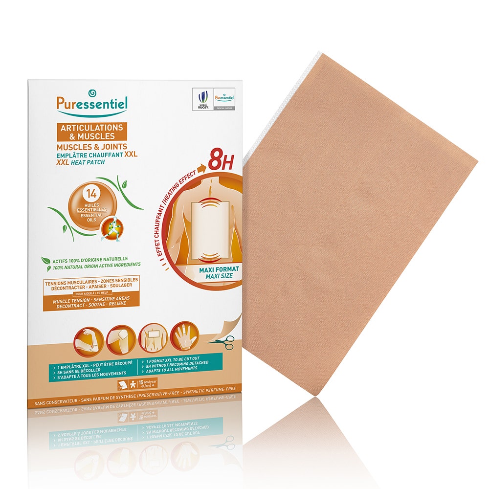 Puressentiel Joints & Muscles Puressentiel Joints And Muscles Heating Plaster Xxl Effet 8h Taille XXL