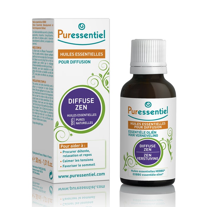 Diffuse Zen Eobbd Essential Oils 30ml Sommeil - Détente Puressentiel