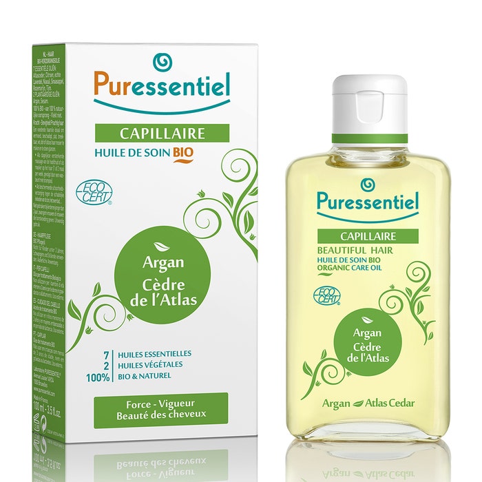 Organic Hair Care Oil 100ml Soin De La Peau Puressentiel