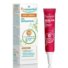 Puressentiel Soin De La Peau Gel Sos Lip Sores With 10 Essential Oils - 5ml