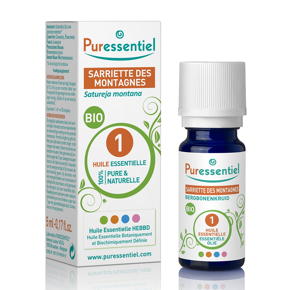 Puressentiel Essential Oils Organic Mountain Savoury Essential Oil 5ml