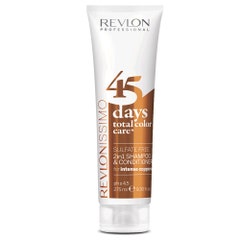 Revlon Professional Revlonissimo 45 Days Color Care Shampoo &amp; Conditioner Intense Copper Conditioner 275ml