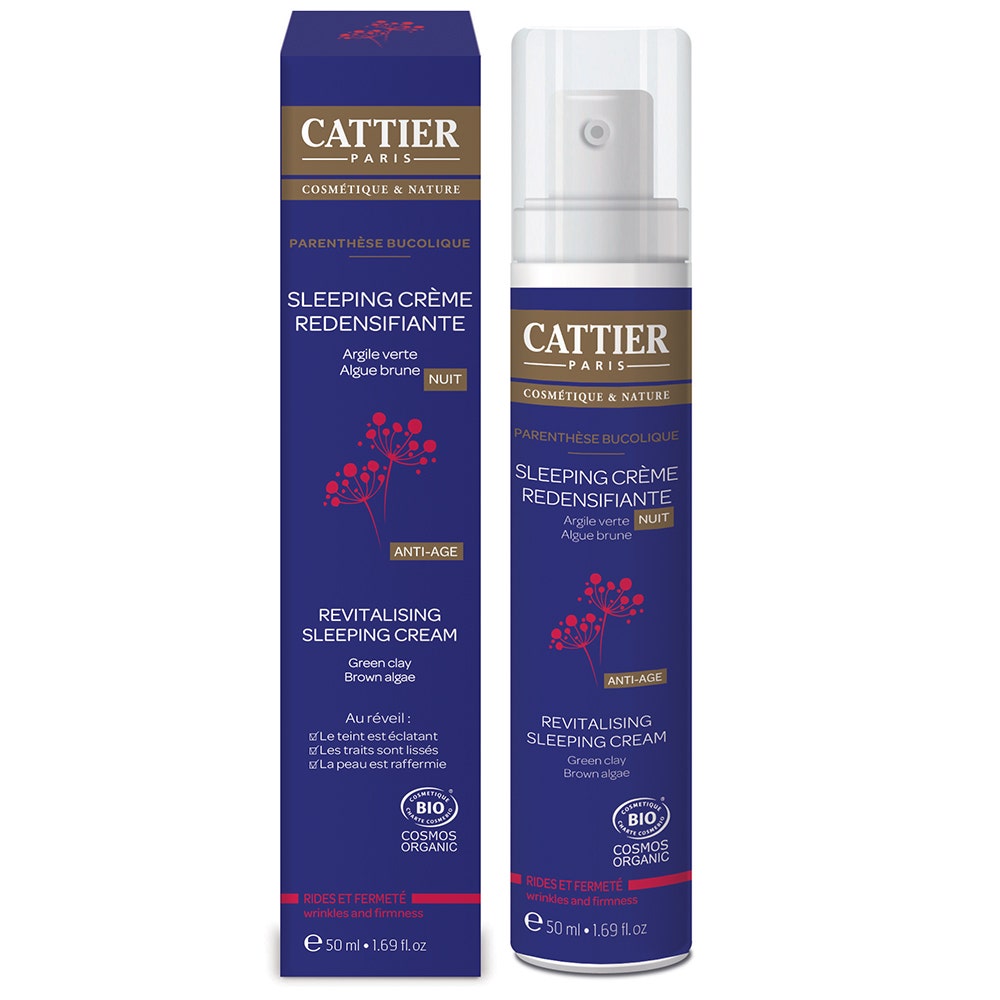 Cattier Anti-Aging Revitalising Sleeping Cream 50ml