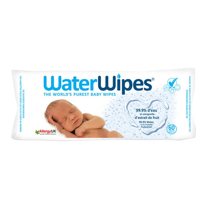 Waterwipes Babycleansing Wipes X60 Waterwipes