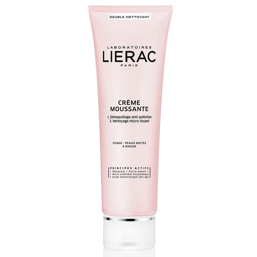 Lierac Make-up Removers Creme Moussante Double Nettoyant Peaux Normales A Mixtes 150ml