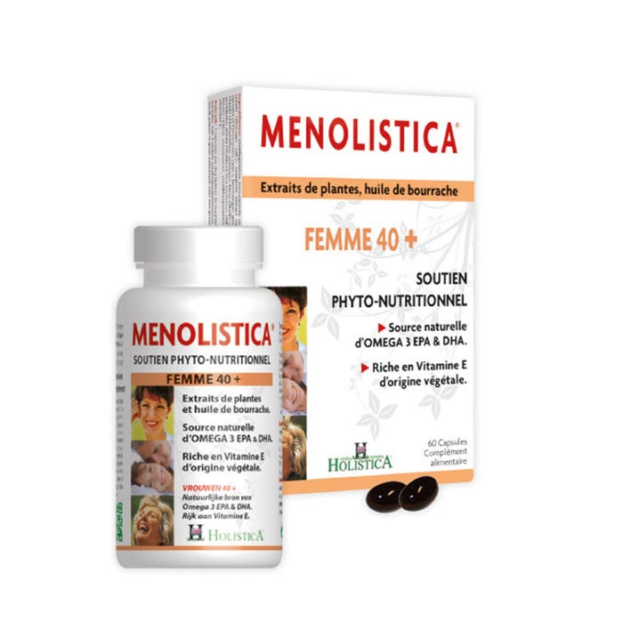 Menolistica Women 40+ Nutritional Support 60 Capsules Holistica