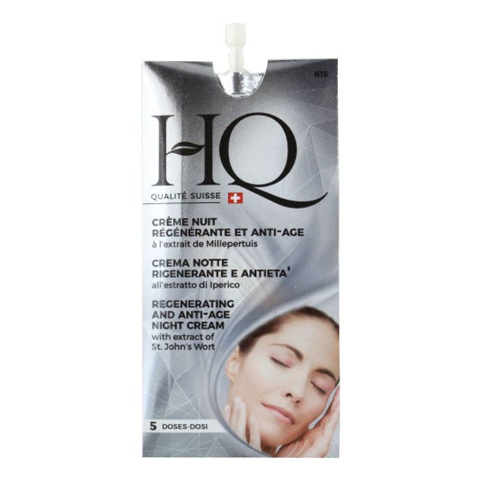 Regenerating And Anti Age Night Cream X 5 Doses 10ml Hq