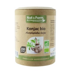 Nat&Form KONJAC ORGANIC 200 capsules