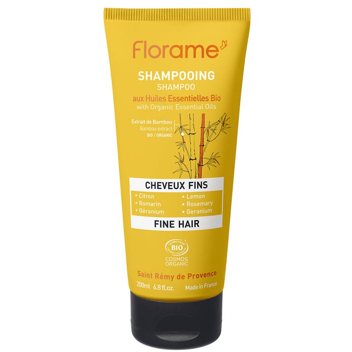 Organic Fine Hair Shampoo 200ml Florame