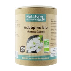 Nat&Form ORGANIC AUBEPINE 200 capsules