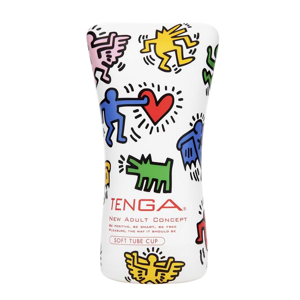 Tenga Disposable Male Masturbator Standard Soft Tube Cup Keith Haring