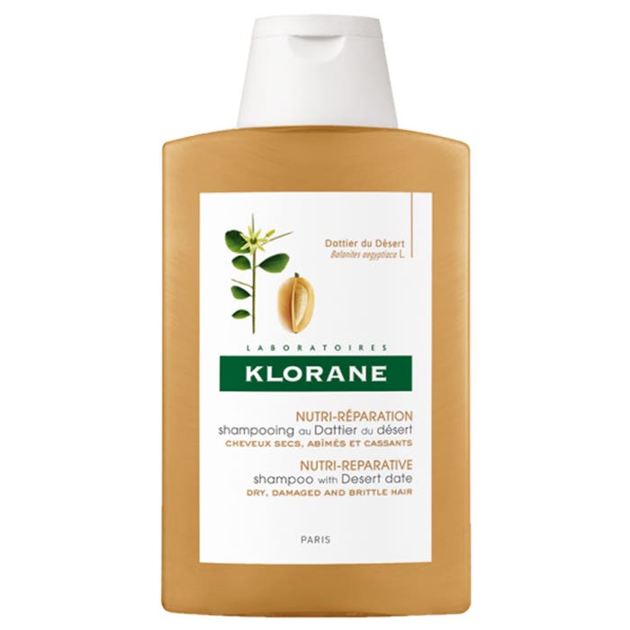Nourishing And Repairing Shampoo With Desert Datte Palm 200ml Klorane