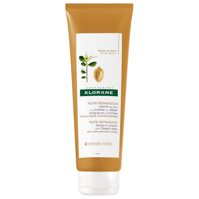 Leave-in Day Cream With Desert Datte-palm 125ml Klorane