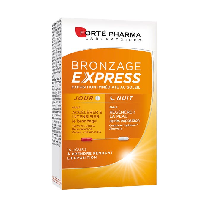 Forté Pharma Express Tan Day/night 30 Capsules