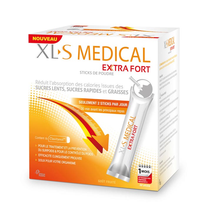 XLS MEDICAL EXTRA STRONG x 60 STICKS