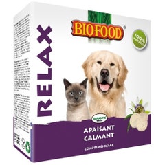 Biofood Relaxing And Calming Tablets For Cats And Dogs X 100