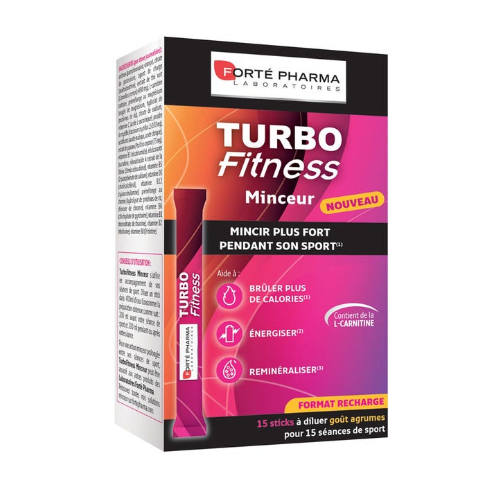Forté Pharma Turbo Fitness 15 Sticks
