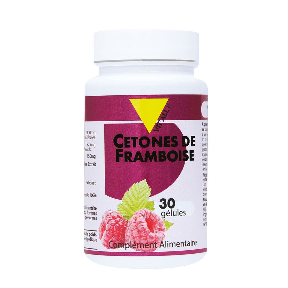 Vit'All+ Raspberry Cetone 30 capsules