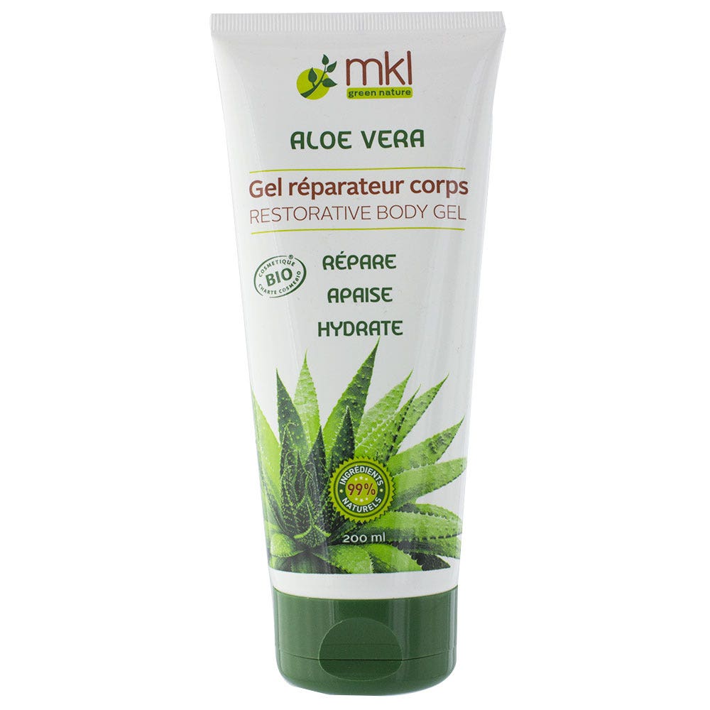 Mkl Restorative Body Gel With Organic Aloe Vera 200 ml