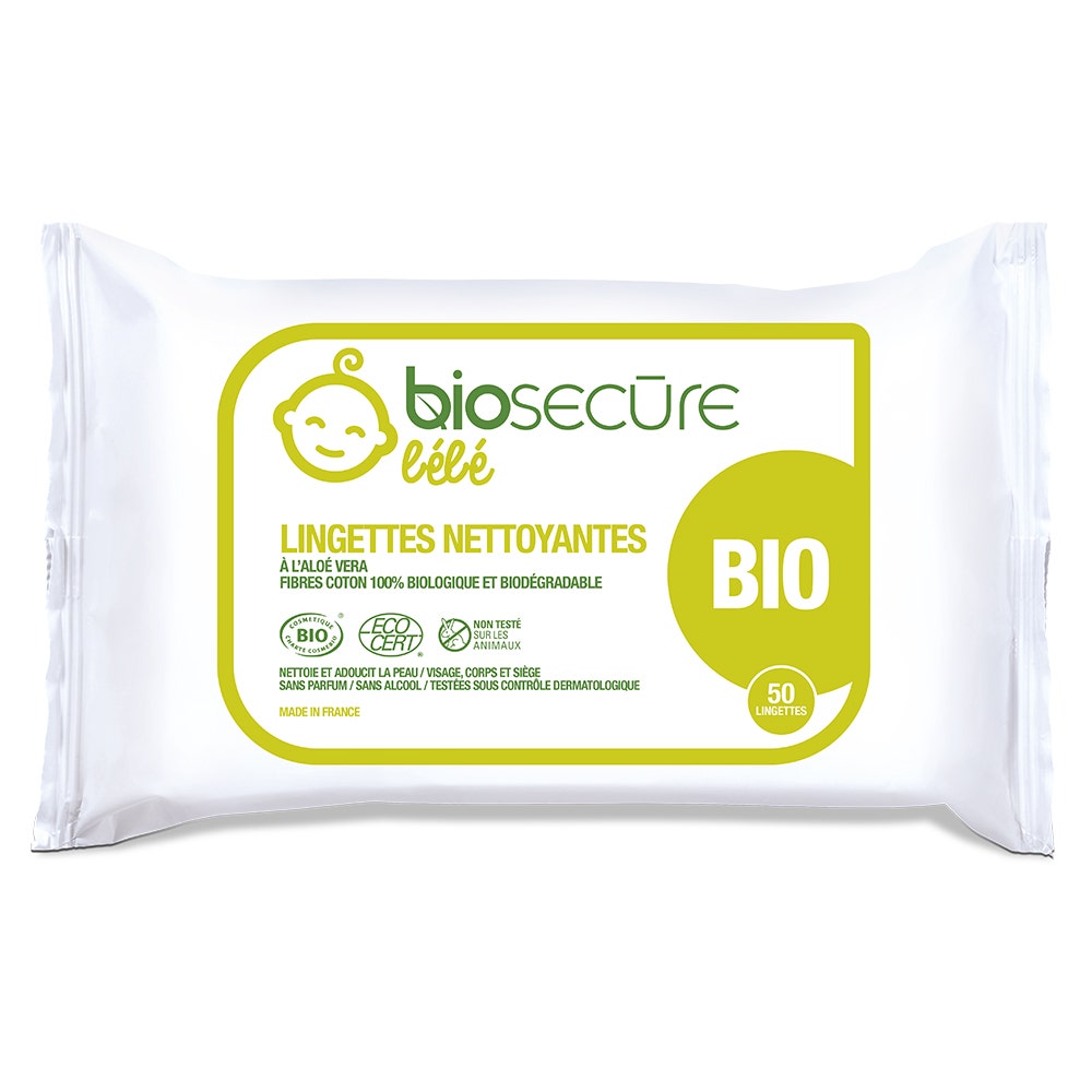 Bio Secure Biodegradable Baby Wipes X50