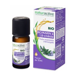 Naturactive Organic Rosemary 1.8 Cineole Essential Oil 10 ml