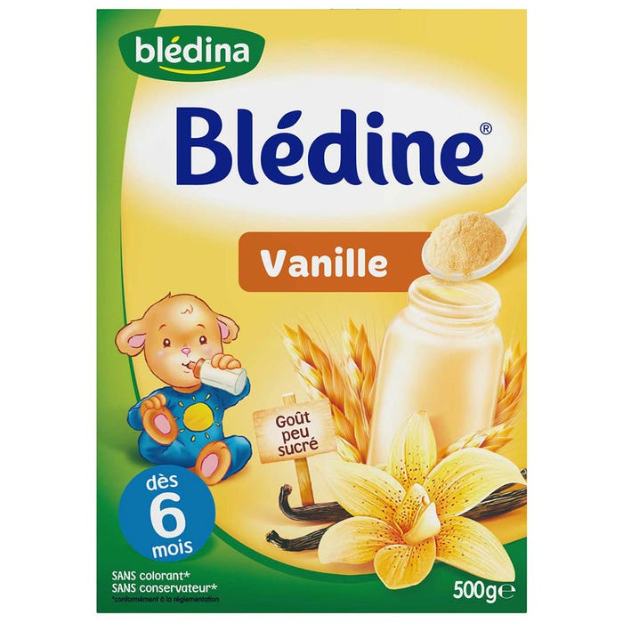 Blédina Bledine Cereals Vanilla Flavour From 6 Months 500 g