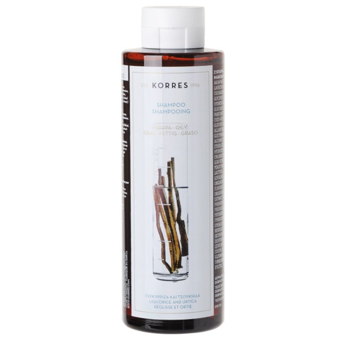 Oily Hair Shampoo Liquorice And Nettle 250ml Korres