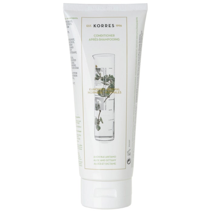 Hair Conditioner With Aloe And Dittany Normal Hair 200ml Korres