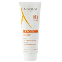 A-Derma Protect Sun Lotion Spf50+ peaux fragiles 250ml