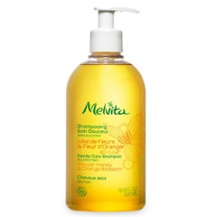 Melvita Gentle Care Shampoo Flower Honey & Orange Blossom Sulfate Free 500ml