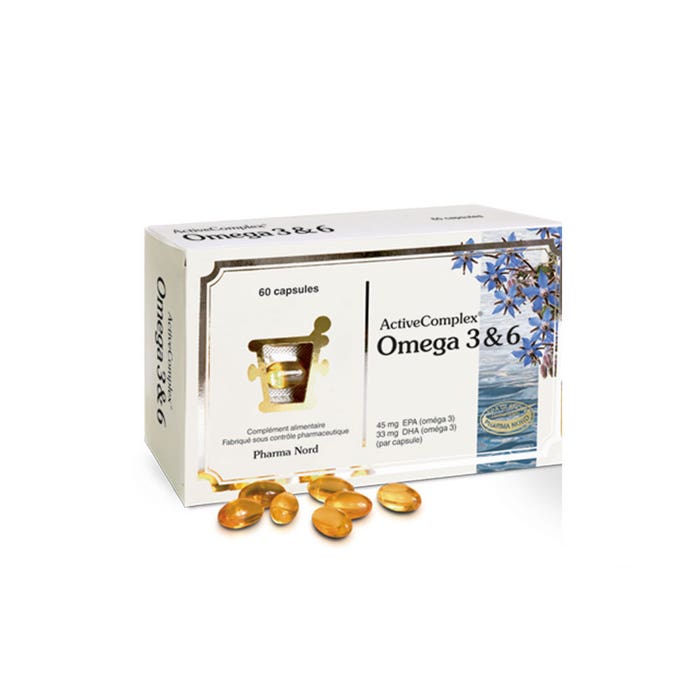 Active Complex Omega 3 And 6 - 60 Capsules Pharma Nord