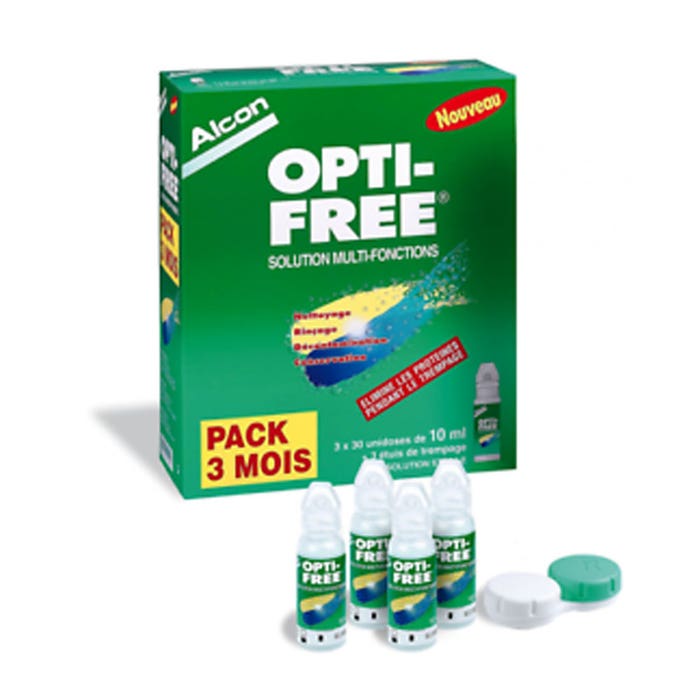 Alcon Opti Free Multi Function Solution 30 Unidoses 10 ml - Easypara