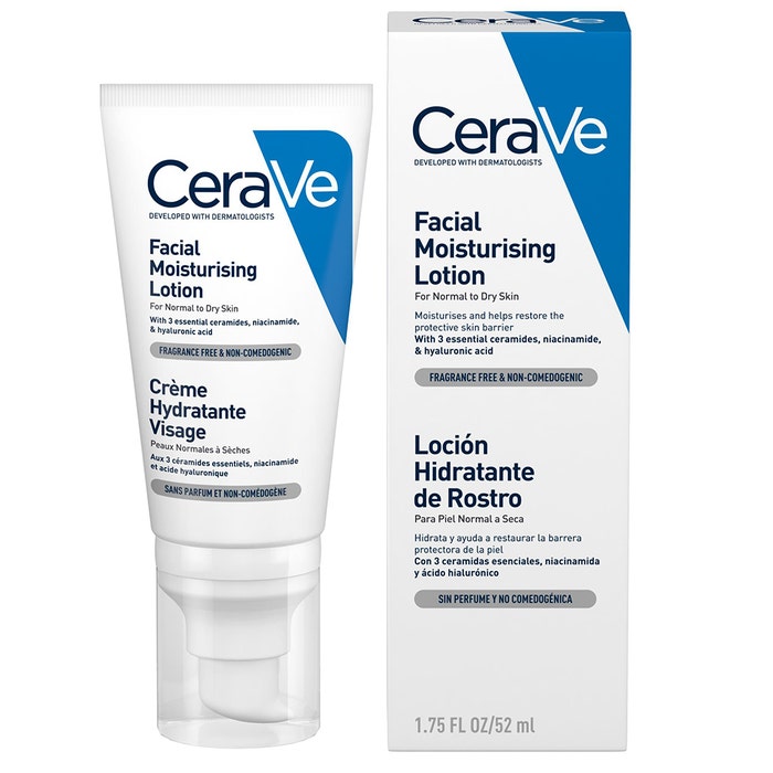 Facial Moisturising Lotion Normal To Dry Skins 52 ml Face Cerave