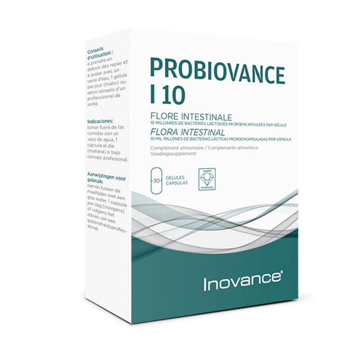 Probiovance I10 Flore Intestinale 30 Capsules Probiovance I10 Inovance
